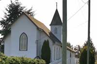 Holy Trinity Church before it burned down